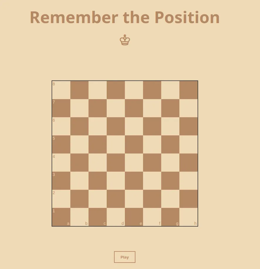 Remember The Position